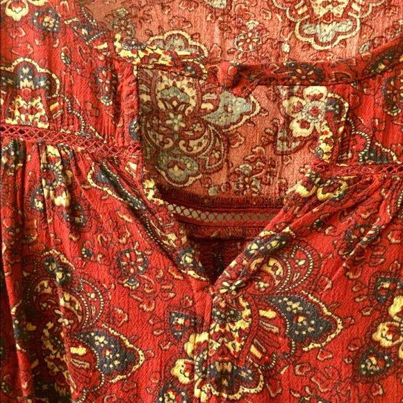 American Eagle Mini Peasant Dress - Picture 4 of 6